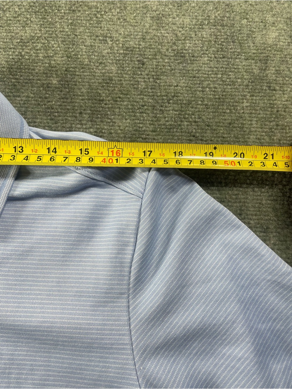 Tommy Bahama Light Blue Men's Polo Shirt - Picture 5 of 10
